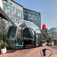 Tente bulle gonflable de luxe pliable et mobile de haute qualité pour le camping en extérieur et les événements – Igloo en plastique