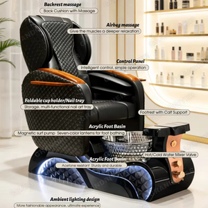 Fauteuil de pédicure de luxe Grandriver avec brumisateur électrique, chaise de pédicure Thera Mist pour salon de manucure, fauteuil de <span class=keywords><strong>massage</strong></span> pour pédicure et spa des pieds - Product Image 3