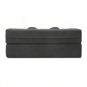 <span class=keywords><strong>Canapé</strong></span>-<span class=keywords><strong>lit</strong></span> d'angle compact pour salon, revêtement en velours, <span class=keywords><strong>matelas</strong></span> en mousse à mémoire de forme convertible - Product Image 5