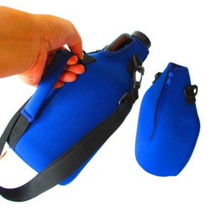 Insulated Neoprene Growler Carrier 64 Ounce Growler Jug Neoprene <b>Bottle</b> Cooler Sleeve - Product Image 5