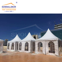 Tente de réception quatre saisons imperméable en PVC avec cadre en aluminium robuste blanc 20x20 20x30 20x40 pour événements commerciaux extérieurs