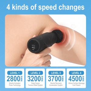 Fabrika Toptan Özel Logolu Taşınabilir Küçük Fasya Tabancası Spor Salonu Derin Doku Mini Masaj Tabancası Sırt Vücut Kas Fasya Tabancası Rahatlama İçin - Product Image 3