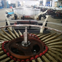 Machine de fabrication de sacs en tissu PP, machine à tisser circulaire à 6 navettes, pour ligne de production de sacs géants