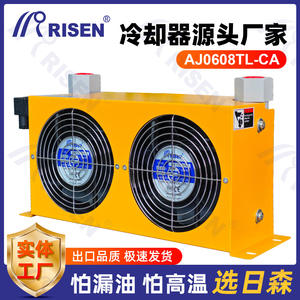 Enfriador Hidráulico Seco Risen AJ0608TL 220V 380V DC24 Radiador de Aceite Refrigerado por Aire AH0608TL - Product Image 5