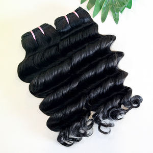 Cheveux vierges brésiliens non traités en gros, mèches ondulées lâches, 8-30 pouces, extensions de cheveux de haute qualité - Product Image 5