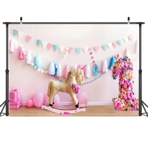 cheap backdrop Birthday Party Cloth photographic background Photography Studio photo Props Birthday Party Decoration Background