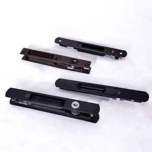<span class=keywords><strong>Serrure</strong></span> de <span class=keywords><strong>porte</strong></span>-fenêtre <span class=keywords><strong>coulissante</strong></span> en aluminium moderne et durable, mécanisme de verrouillage électrique à télécommande, sécurité nocturne intelligente, vis de verrouillage facile - Product Image 2