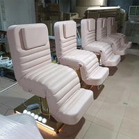 HICOMED Lit de massage électrique de grande taille Mobilier de salon de beauté à double contrôle Lit cosmétique pour cils Lit de beauté à levage électrique
