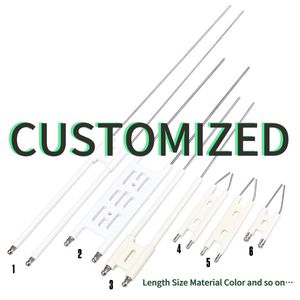 Électrodes d'allumage anti-déformation de personnalisation de fabrication professionnelle 95% céramique d'alumine pour l'allumeur d'allumage industriel - Product Image 6