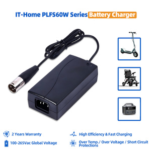 Cargador rápido de 29,4 V 2A con enchufe XLR de 3 pines Universal para scooter de movilidad, silla de ruedas, cargador de reemplazo de batería de plomo ácido de 24V - Product Image 2