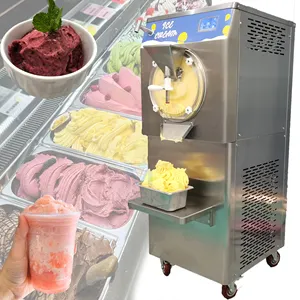 Mvckyi 5in1 çok fonksiyonlu 100L/H sert dondurma makinesi iş toplu dondurucu için İtalyan cream to dondurma sorbet slush yapımcısı
