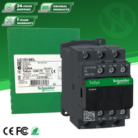 Kontaktor Schneider New Original LC1D18EL TeSys D 18A 3 Kutub 7.5kW 48V DC Coil AC Motor Kontaktor Saklar Kontrol Industri