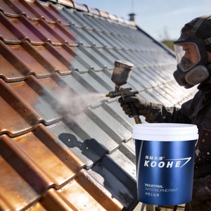 طلاء سائل عازل للحرارة للمباني الصناعية، لحماية الأسقف المعدنية من الشمس، طلاء أكريليك صديق للبيئة للأسقف الباردة - Product Image 5