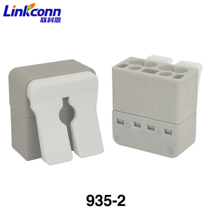 Conector de cable Push-in de PCB, bloques de terminales eléctricos CUL de 2 pines, Terminal de soldadura 935-3P, fácil instalación, compatible con RoHS - Product Image 3