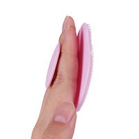 Brosse nettoyante exfoliante pour le visage en silicone, brosse de nettoyage du visage de haute qualité, outil de nettoyage du visage en silicone
