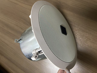 Système de sonorisation passif stéréo Vason C6 6 pouces 40W RMS/60W de crête, haut-parleur durable et écologique en contreplaqué de fer pour salle, magasin, club