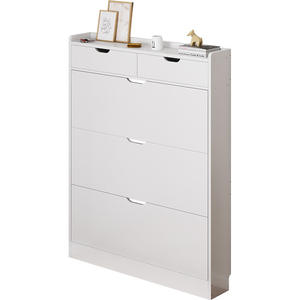 Armoire à chaussures domestique ultra-mince grande capacité petit appartement stockage intégré <span class=keywords><strong>porte</strong></span> dégringolade étagère à chaussures étagères à chaussures supports - Product Image 5