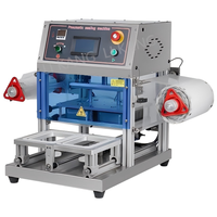Machine d'emballage sous atmosphère modifiée LK-280-TQ - Scelleuse thermique pour la conservation des aliments en barquette