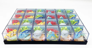 Hot bán bán buôn tùy chỉnh Kawai Dễ Thương <span class=keywords><strong>3D</strong></span> PVC bút chì tẩy cho trẻ em tách trà Pet khủng long Pastry hình dạng cao su tẩy cho bé - Product Image 6