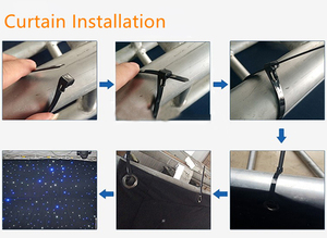 Có Thể Thay Đổi Màu Sắc Với Đèn LED Điều Khiển Từ Xa Kích Thước Khác Nhau Cho Màn Hình Tùy Chỉnh - Product Image 6