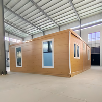 Maison mobile extensible en acier léger, certifiée CE, écologique, pour hôtel, complexe hôtelier, villa, usage commercial