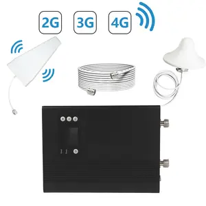 Echtzeit-Power-Show 23dBm GSM900 LTE 4G 1800MHz Dualband Smart Mobile Signal Booster 3G 4G Repeater