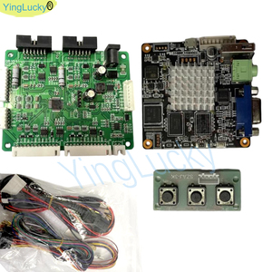 เครื่องเล่นเกม Yinglucky Y-1124 3-in-One Warhawk Attack แบบหยอดเหรียญ สำหรับเด็ก พร้อมแผงวงจรหลักโลหะ ชุดปืนแข่ง แบบเดี่ยว/คู่ - Product Image 4