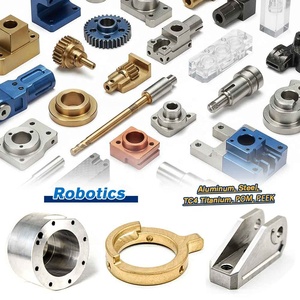 Tùy chỉnh CNC gia công các bộ phận nhôm cho dây chuyền lắp ráp tự động chính xác cánh tay robot cuối Effector và phụ tùng Robot - Product Image 1