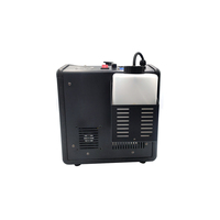 DELIFX Máquina de Niebla Baja Mini de 1500W a Base de Agua, Control Remoto DMX512, Cobertura de Suelo de Plástico de 30m, Sin Hielo Seco, Para Escenarios de Boda