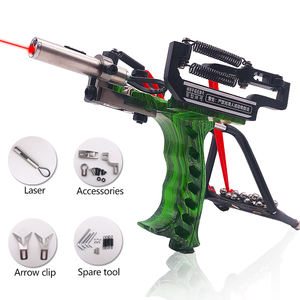 Hochwertige, Leistungsstarke Schleuder mit Handgelenkstütze für die Jagd, Outdoor-Schießen, Stahlkugeln, Laserschleuder für den Außenbereich - Product Image 2