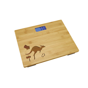 BSCI天然竹体称重秤身竹浴室电子称重秤200千克 - Product Image 4