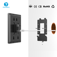 Panel Táctil de Pared Android/Linux de 10 Pulgadas SM1011 4GB+32GB Pantalla IPS para Control Inteligente del Hogar y Garaje Control por Voz CE RoHS