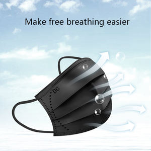 Masker sekali pakai PP bahan Polipropilena Nonwoven satu kali penggunaan penutup mulut Masker 3 lapisan Masker kualitas tinggi - Product Image 2