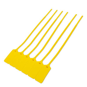 Étiquettes anti-effraction de 300 mm, scellés en plastique anti-remplacement pour vêtements et chaussures, boucles de sécurité pour la garantie de retour - Product Image 1