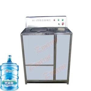 Factory Price Semi Automatic Durable 18.9 18L 19L 20L 5 Gallon Water Barrel Bottle Rinsing System