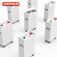 Greensun batterie solaire Lifepo4 51.2V 280ah 314ah batteries de stockage d'énergie domestique montées sur roues 14Kwh 16Kwh