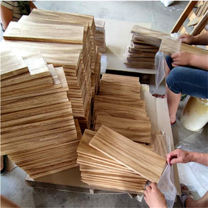 Panel de pegamento de borde sólido carbonizado, estante de pared de madera sólida al mejor precio, venta al por mayor - Product Image 6