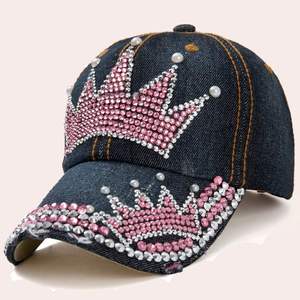 Baseball Cap Diamond Cowboy Hat Women's Tide Hat Fashion Shade <b>Sunscreen</b> Cap 2026 New - Product Image 5