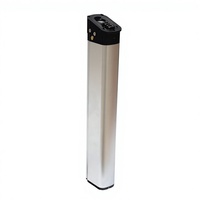Caja de Batería Interna Oculta para Bicicleta Eléctrica ALX095, Compatible con 36V-72V 18650/21700, Aleación de Aluminio de Alta Calidad, Fabricación OEM