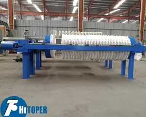 Water purification device made in China of best price for export,round plate kaolin slurry dewatering filter press