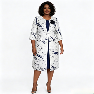 Nuevo Vestido Largo de Iglesia para Mujer, Traje de Iglesia Talla Grande, Vestido Africano para Mujer con Alta Calidad - Product Image 2