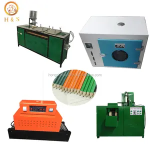 Industrial Recycling waste paper pencil machinery paper pencil making machine newspaper pencil rolling production line