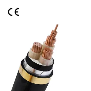 Wholesale 2/3/4/5 Cores 4mm2 6mm2 10mm2 16mm2 25mm2 35mm2 50mm2 Copper Core XLPE YJV22 Steel Tape Armoured Cable 4 Core