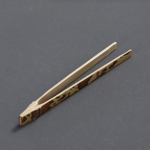 ที่คีบชาไม้ไผ่ญี่ปุ่นแหนบเครื่องปิ้งขนมปังไม้สำหรับทำอาหารชาและถือขนมปังปิ้งเบคอนมัฟฟินขนมปังเบเกิล - Product Image 2