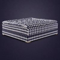 Matelas en laine de crin de cheval bleu saphir, fabriqué à la main, extra doux, respirant, enroulable, pour usage domestique