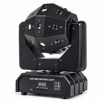 ZhonNa DJ Disco Ball Light LED Beam Laser Strobe 3-en-1 Moving Head 360 DMX Stage Testing Analysis Instrument Parts Accessory Kits