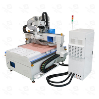 Máquina CNC de 3 Ejes para Tallar, Cortar y Grabar Muebles de Madera y Puertas