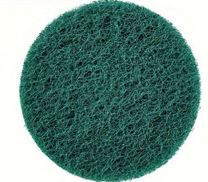 Disco Abrasivo Industriale da <span class=keywords><strong>5</strong></span> Pollici con Velcro - Disco in Nylon Diamantato per Sbavatura e Pulizia Efficiente - Product Image 1