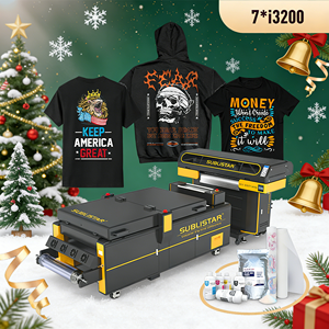 Sublistar High Speed DTF-6007 Impressora <strong>Print</strong> Dtf Printer, 60cm 24inch DTF With 7 Pcs I3200 Printhead For Tshirts <strong>Printing</strong> - Product Image 1