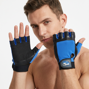 Gants de fitness unisexes en cuir de vachette antidérapants avec support pour le poignet et fermeture auto-agrippante réglable, protection avancée pour la musculation - Product Image 1